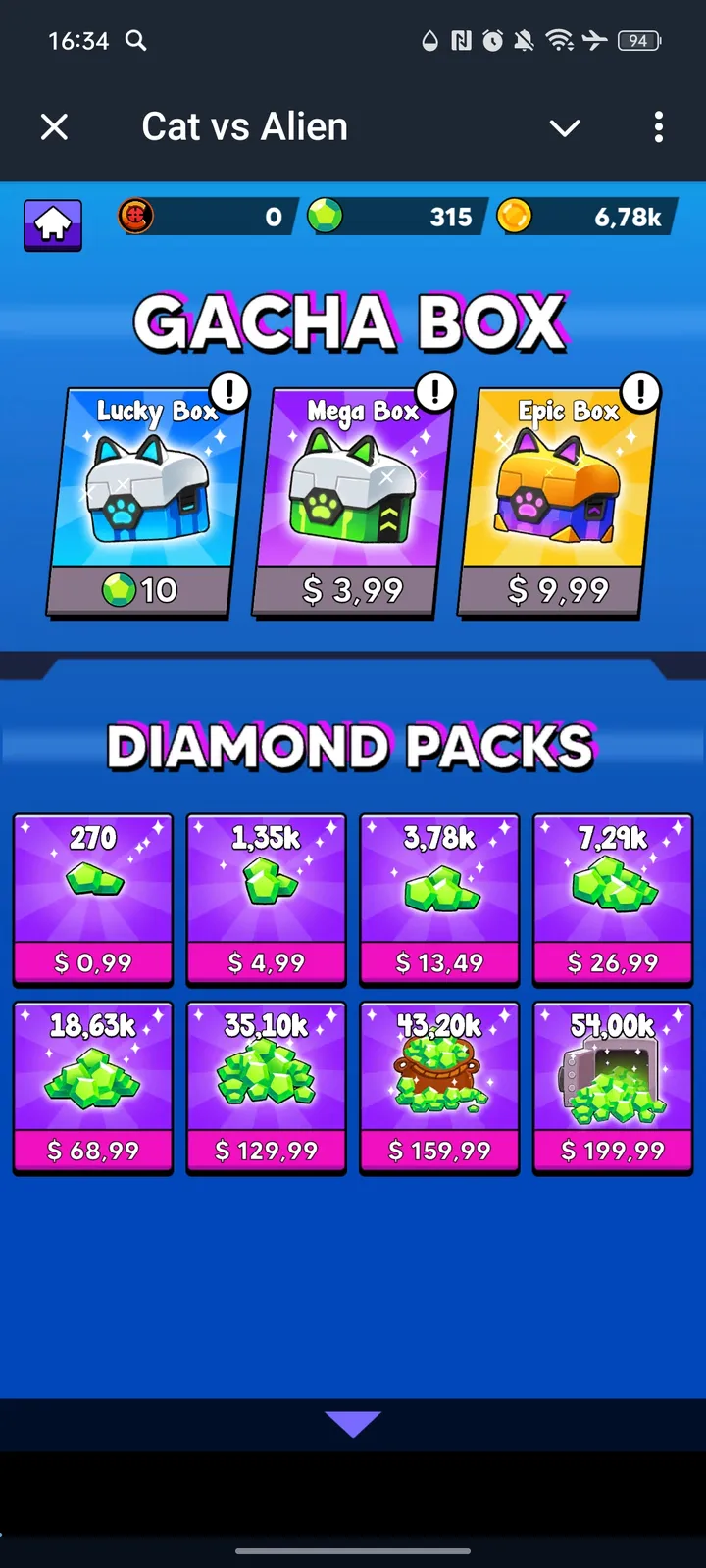 Cat vs Alien — Screenshot 4