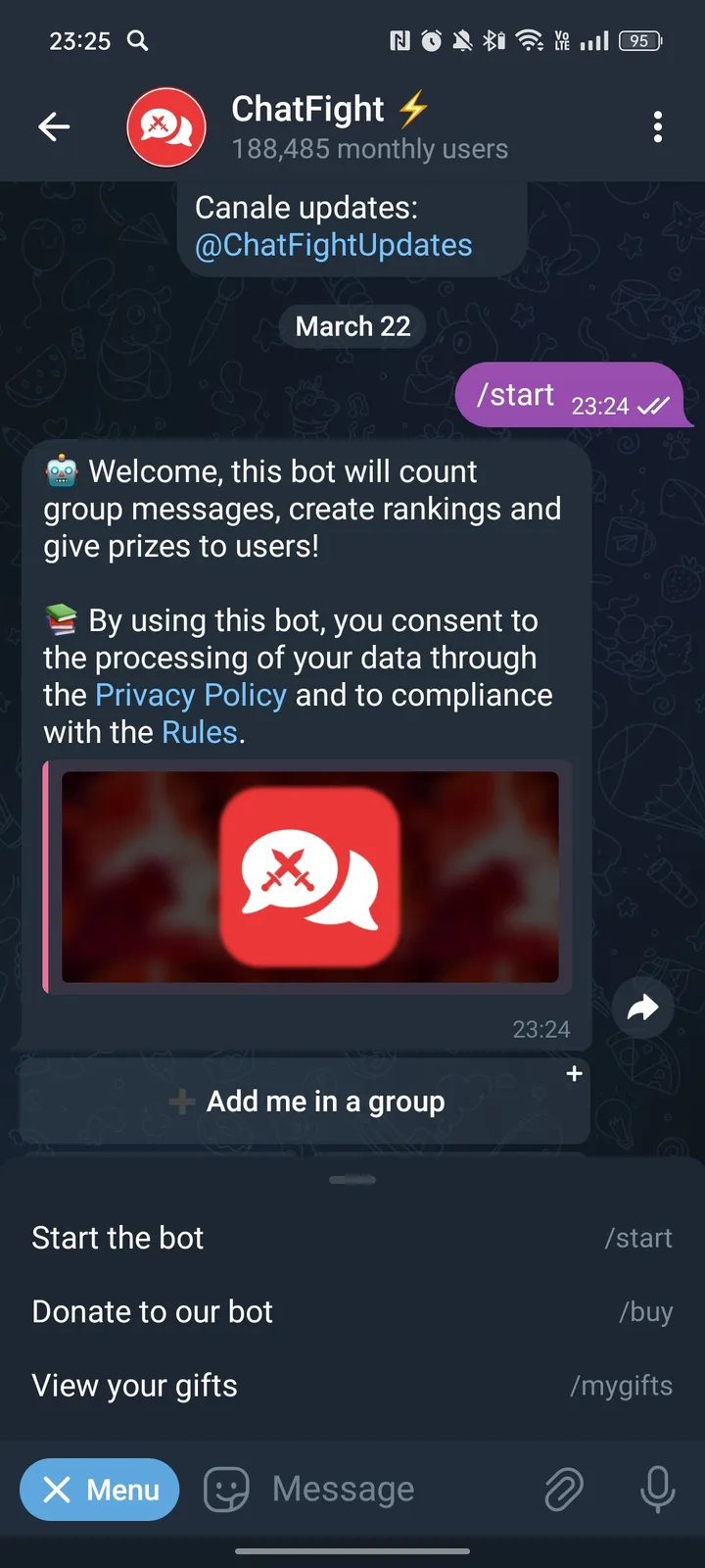 ChatFight ⚡️ — Screenshot 3