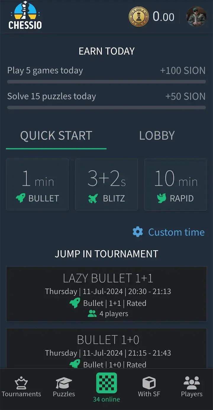 Chessio — Screenshot 1