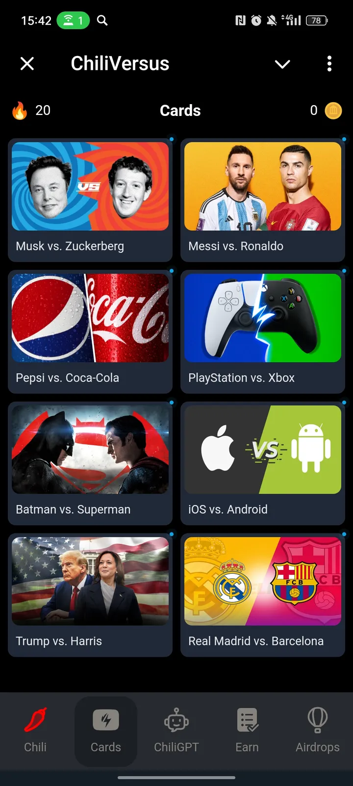 ChiliVersus — Screenshot 2