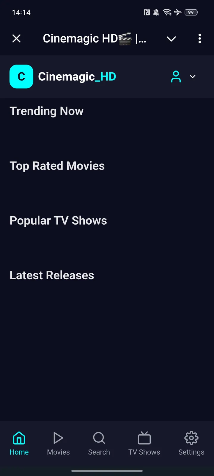 Cinemagic HD🎬 | BOT - English Movies | Series | Downloader 📥 — Screenshot 1
