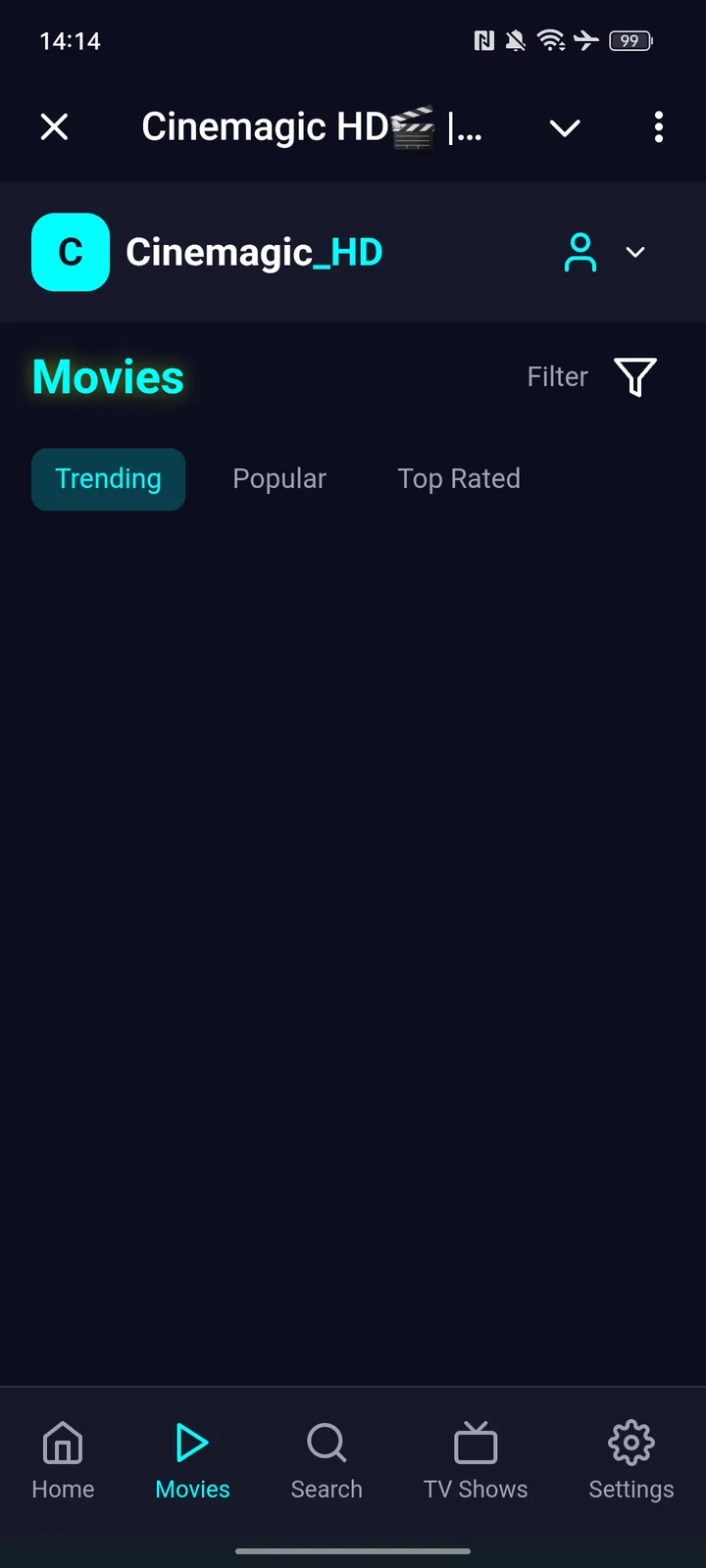 Cinemagic HD🎬 | BOT - English Movies | Series | Downloader 📥 — Screenshot 2