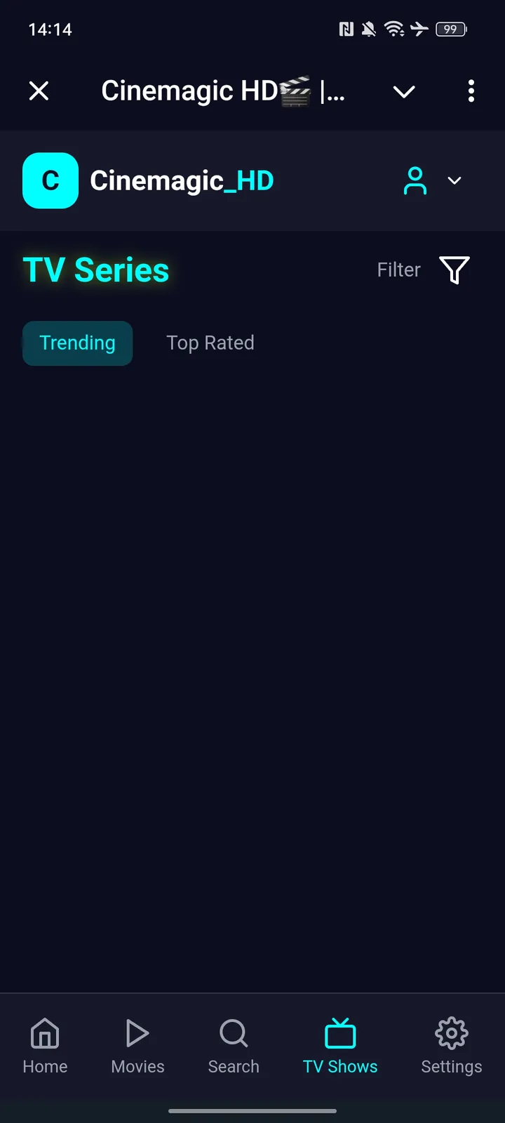 Cinemagic HD🎬 | BOT - English Movies | Series | Downloader 📥 — Screenshot 4
