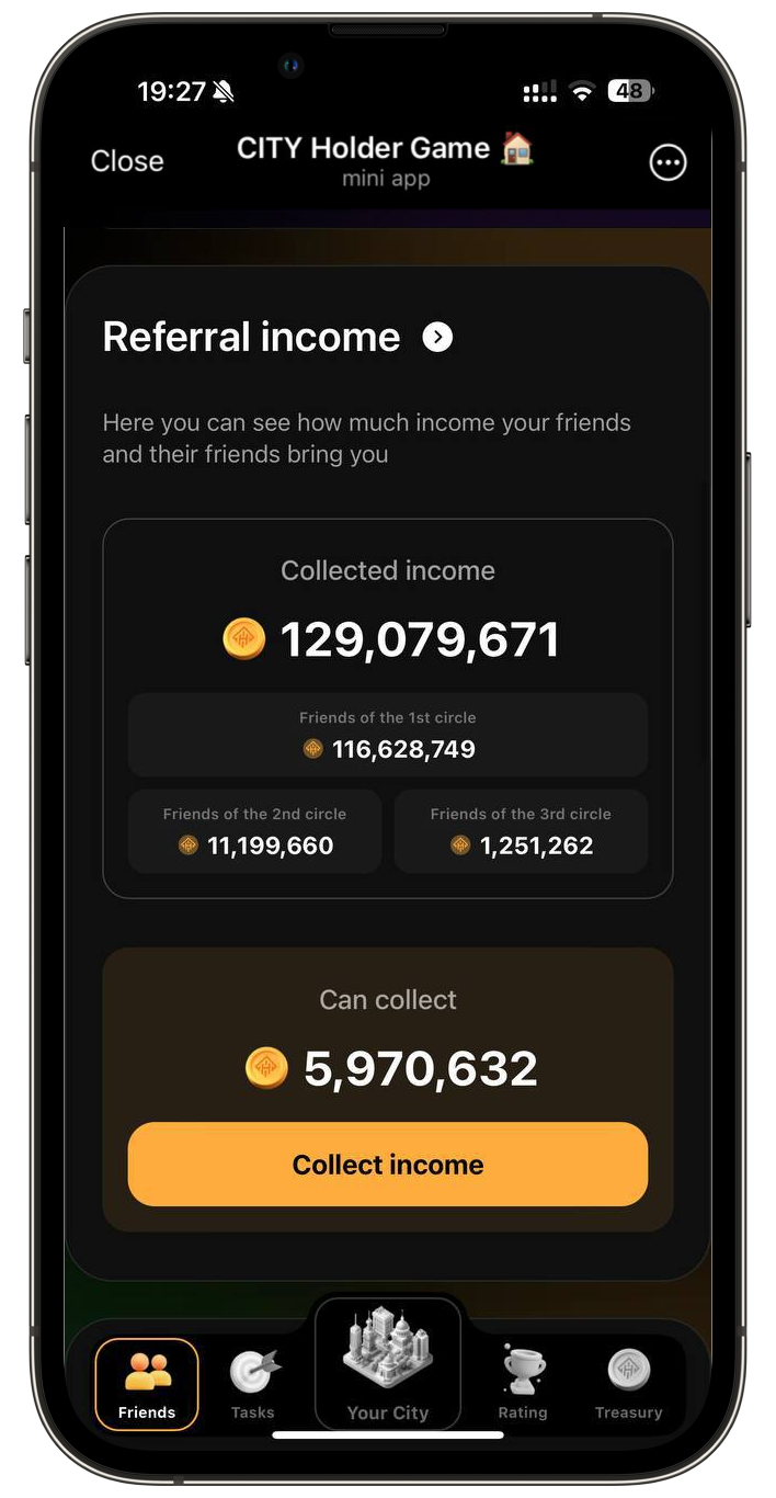 CITY Holder Game 🏠 — Screenshot 1