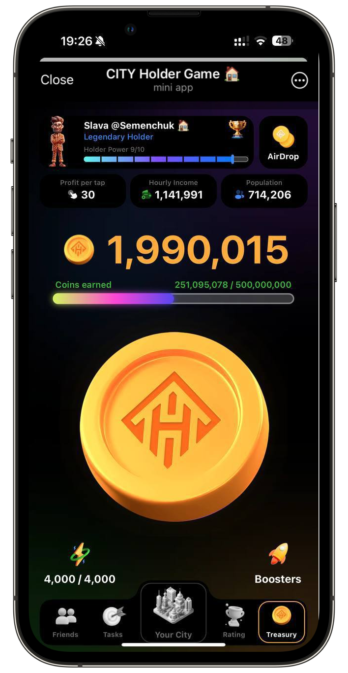 CITY Holder Game 🏠 — Screenshot 3