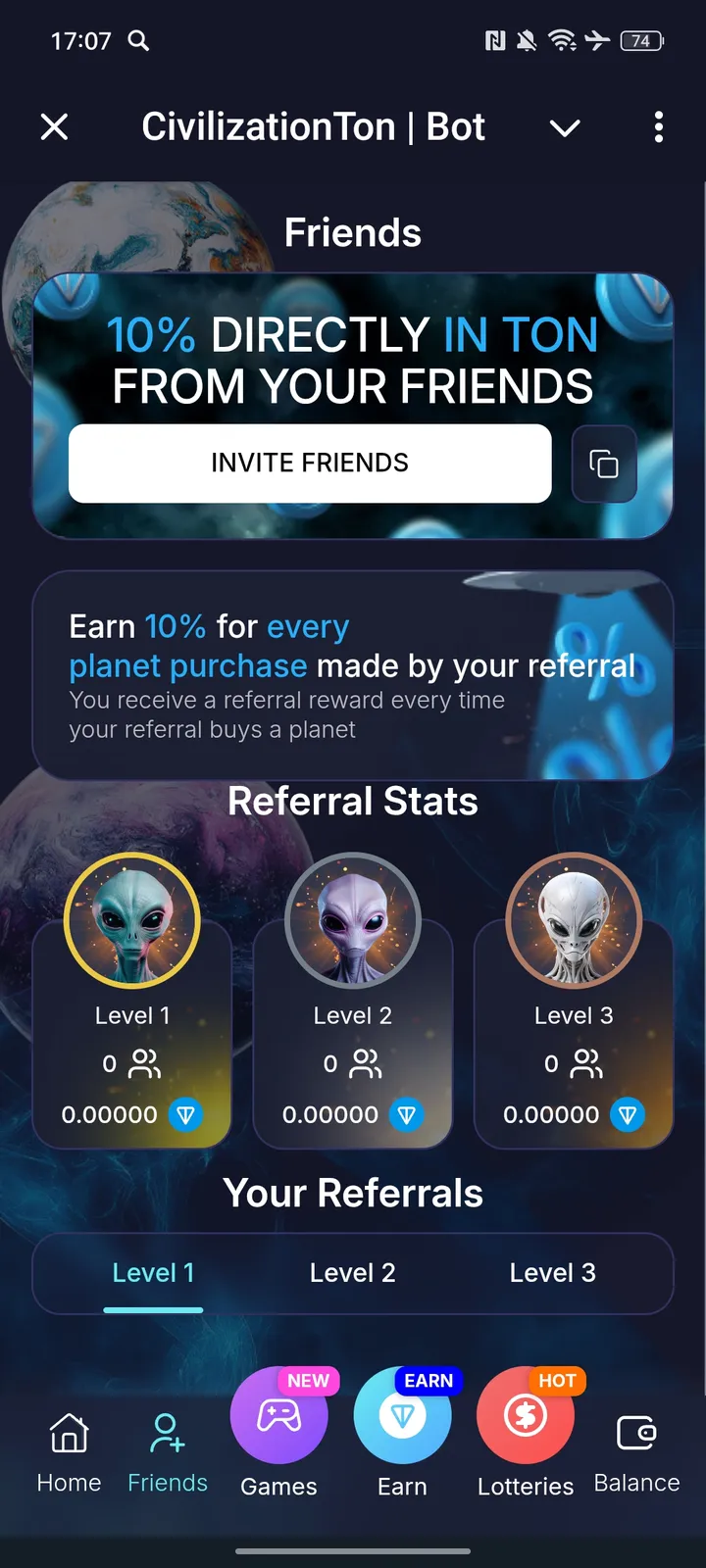 CivilizationTon | Bot — Screenshot 2