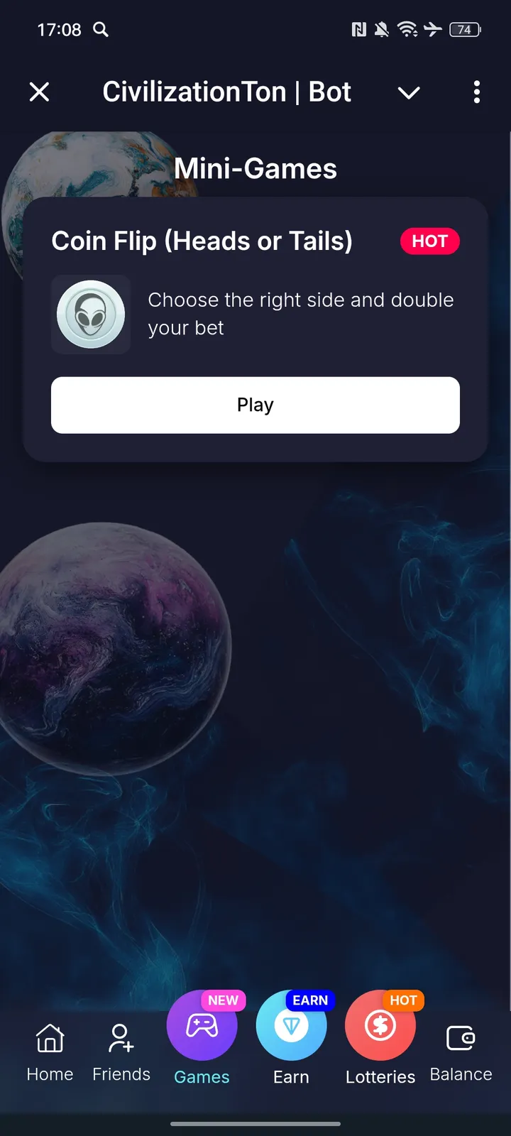 CivilizationTon | Bot — Screenshot 3