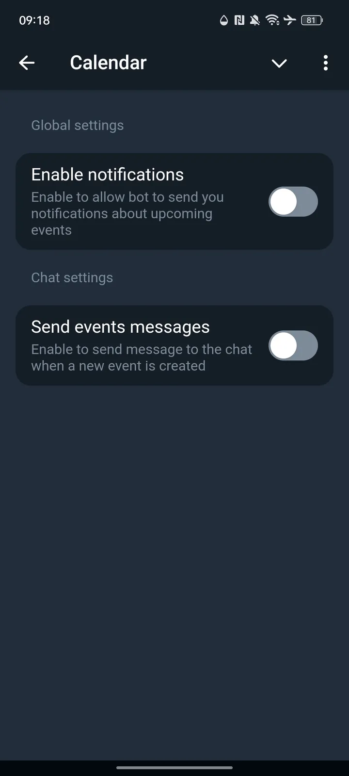 Calendar — Screenshot 2