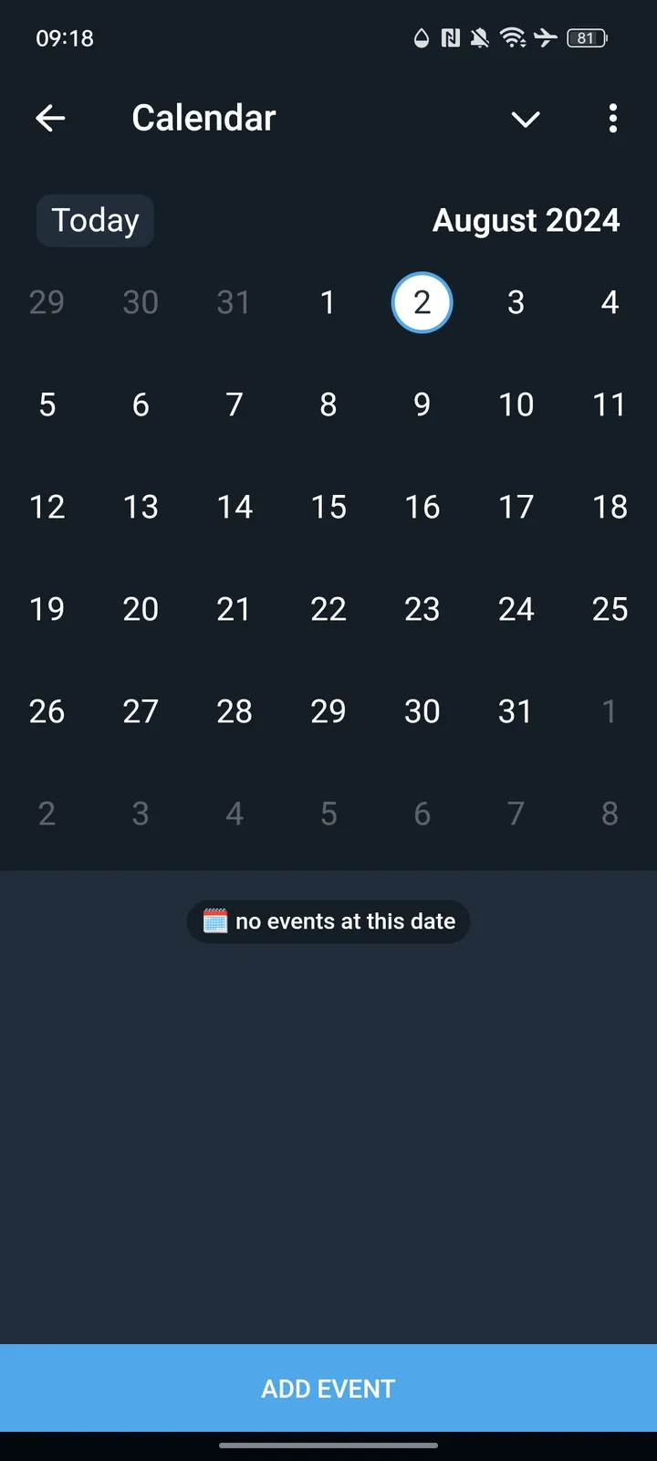 Calendar — Screenshot 3