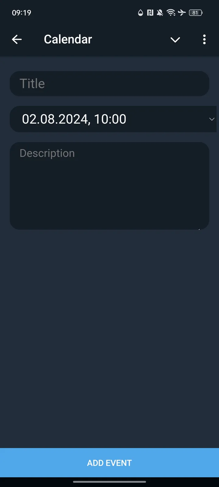 Calendar — Screenshot 4