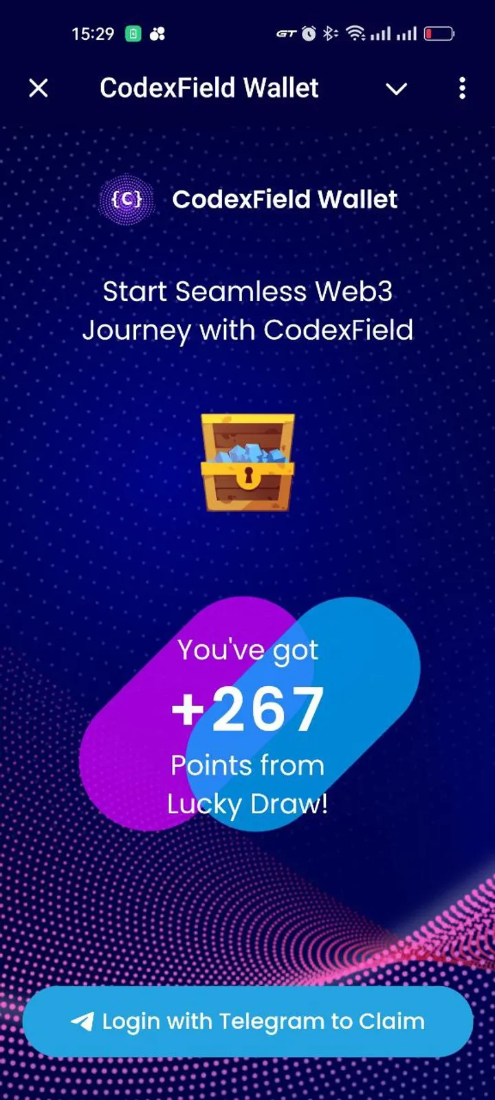 CodexField Wallet — Screenshot 3