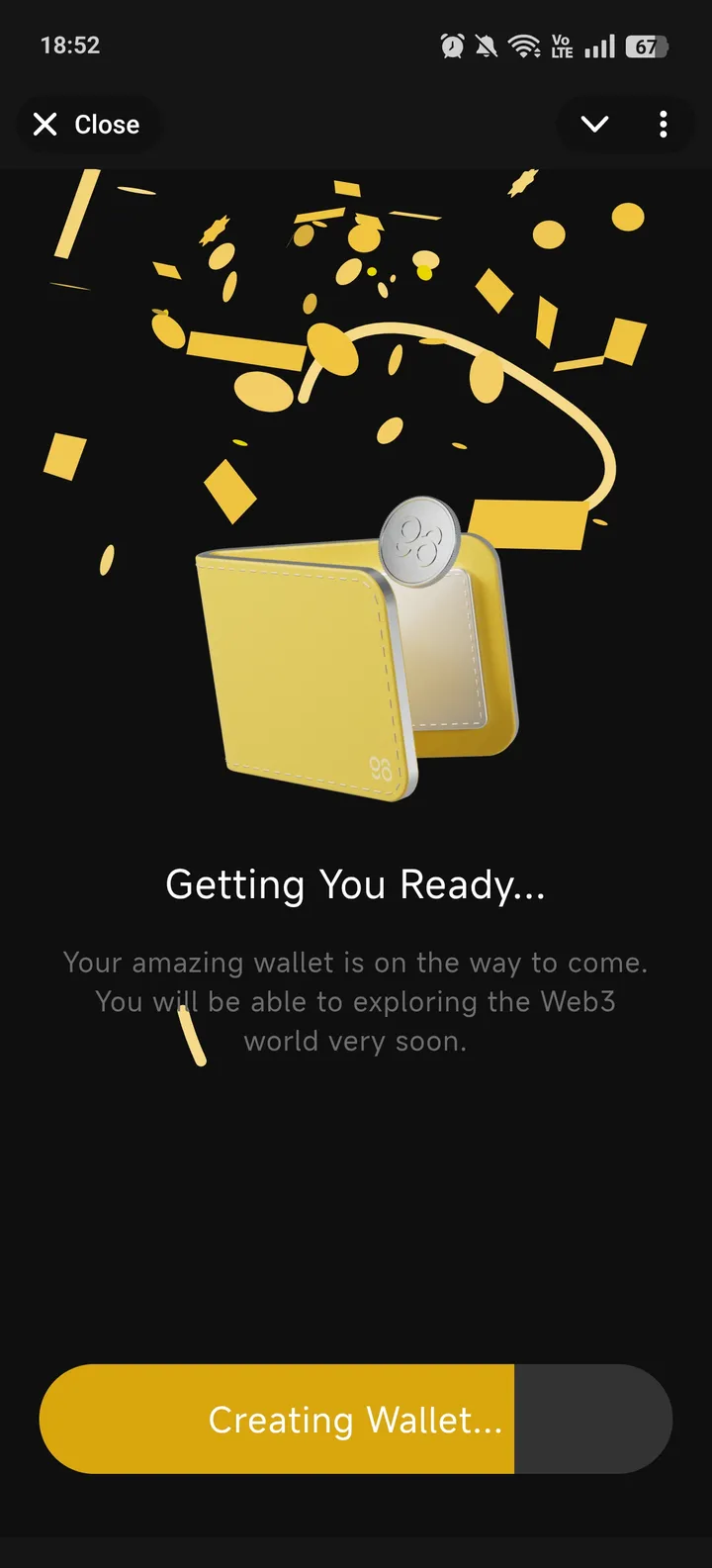 Coin98 Telegram Wallet — Screenshot 3