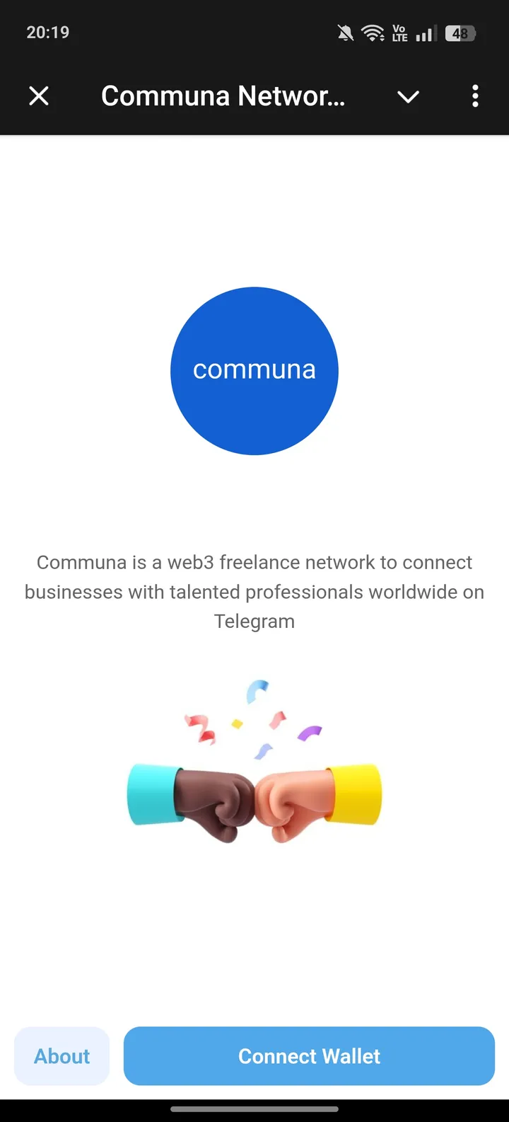Communa Network Bot — Screenshot 1