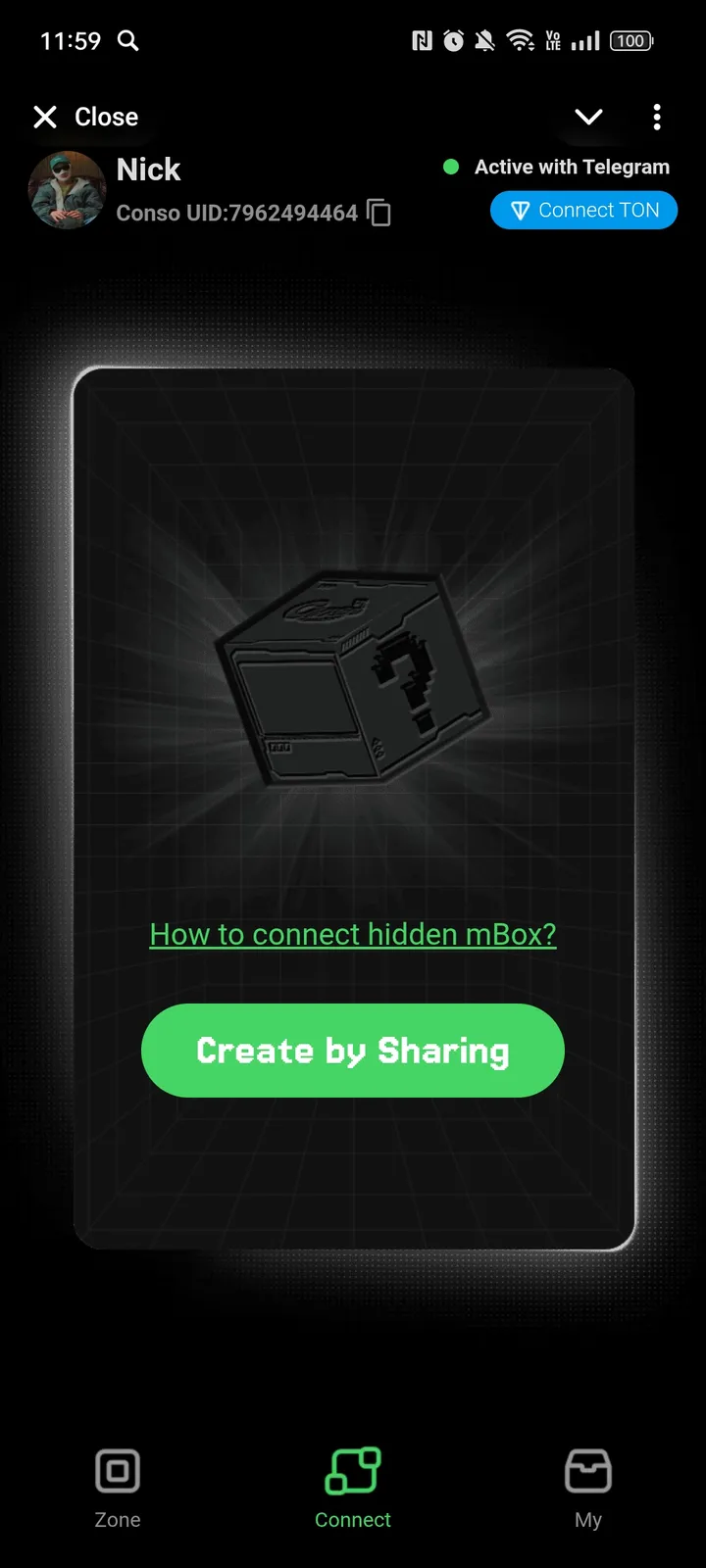 Conso mBox — Screenshot 2