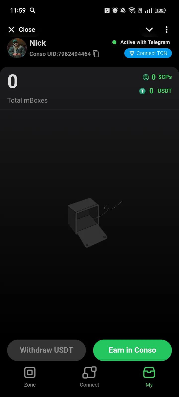 Conso mBox — Screenshot 3