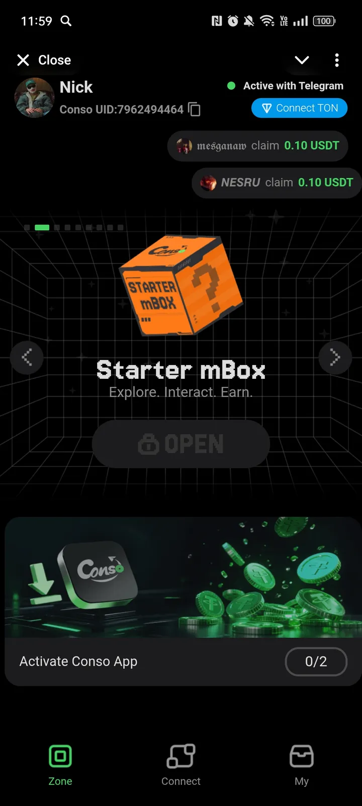 Conso mBox — Screenshot 4