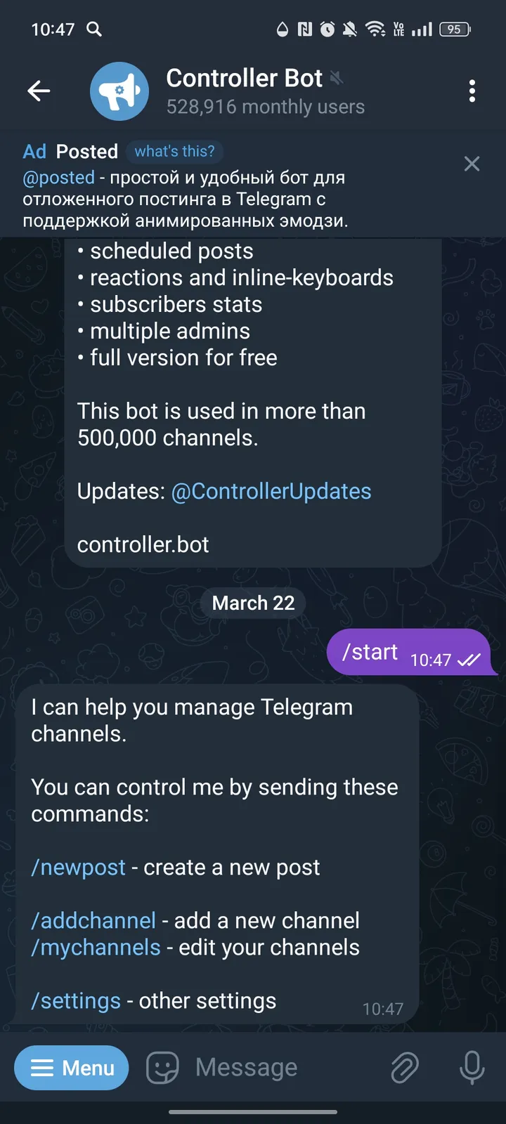 Controller Bot — Screenshot 2