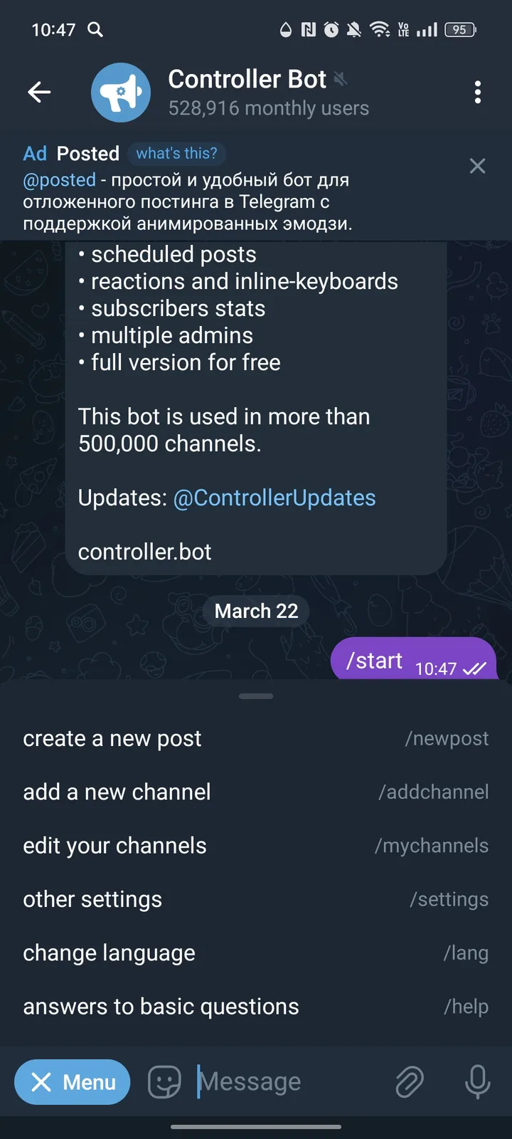 Controller Bot — Screenshot 3