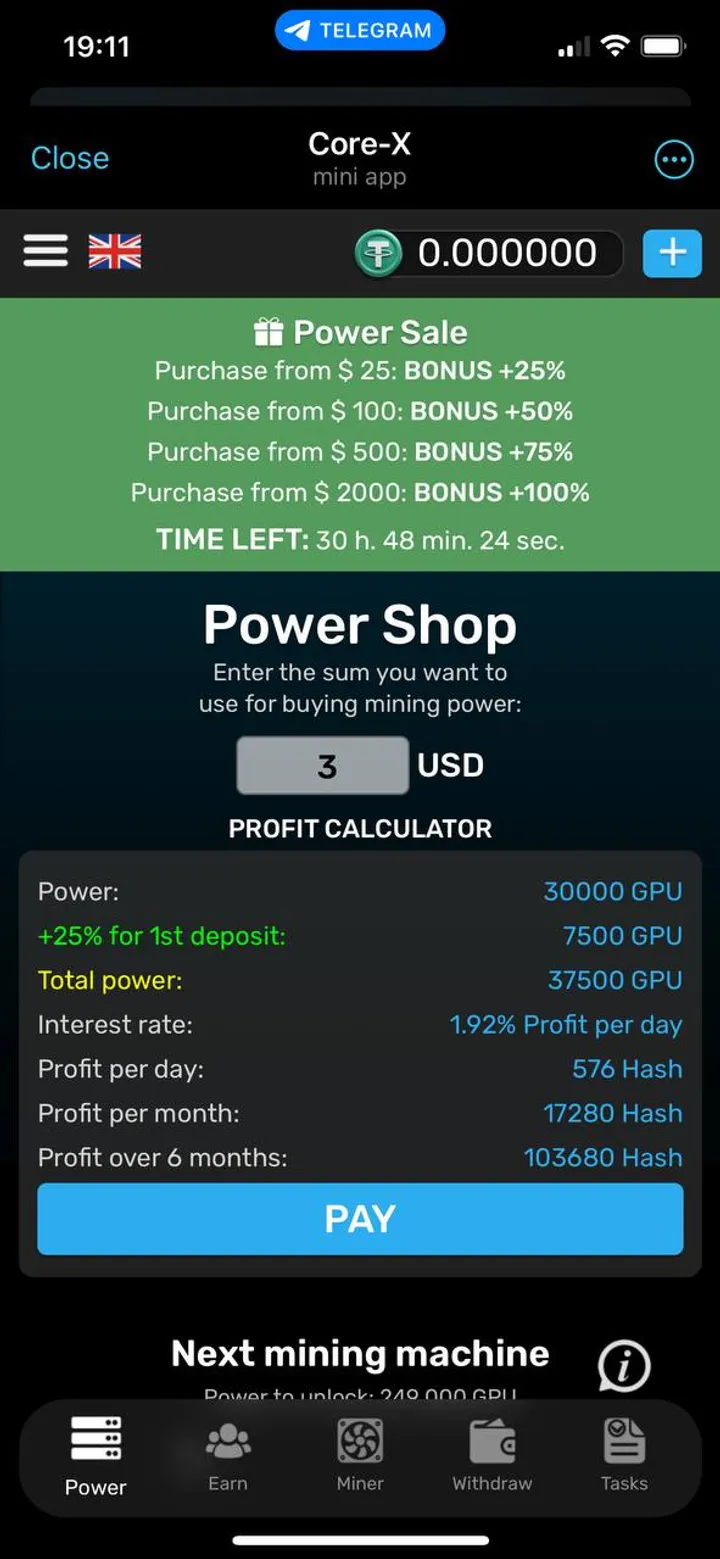 Core-X — Screenshot 2