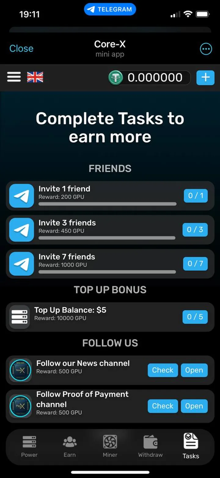 Core-X — Screenshot 3