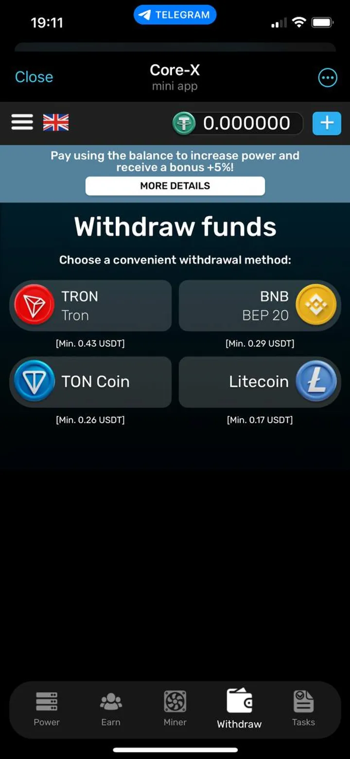 Core-X — Screenshot 4