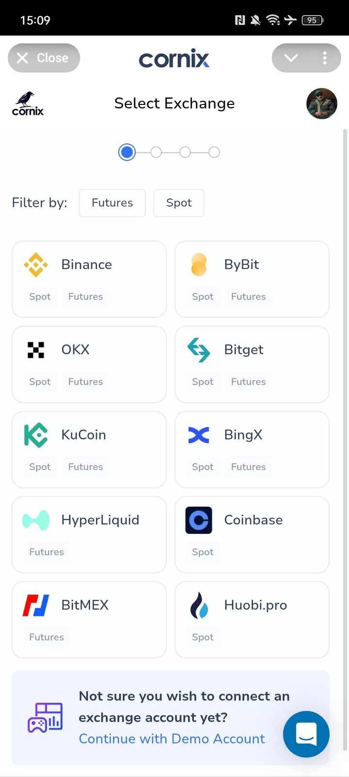 Cornix Trading Bot — Screenshot 1