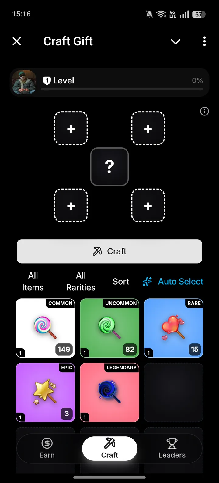 Craft Simulator — Screenshot 1