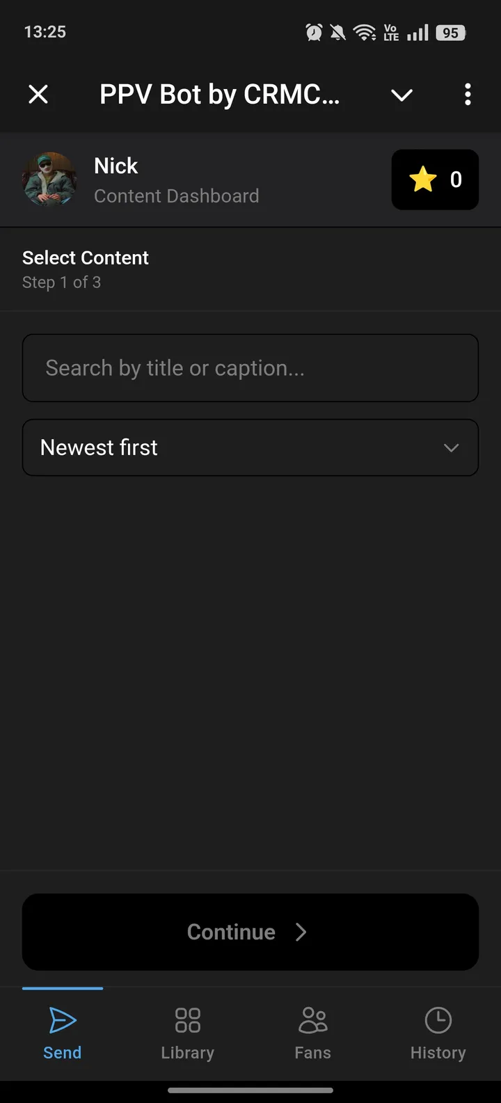 PPV Bot by CRMChat — Screenshot 1