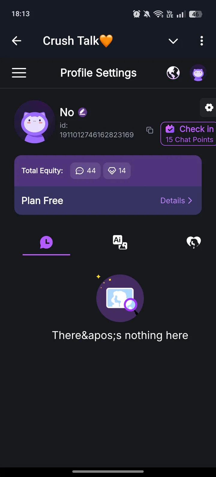 Crush Talk🧡 — Screenshot 3