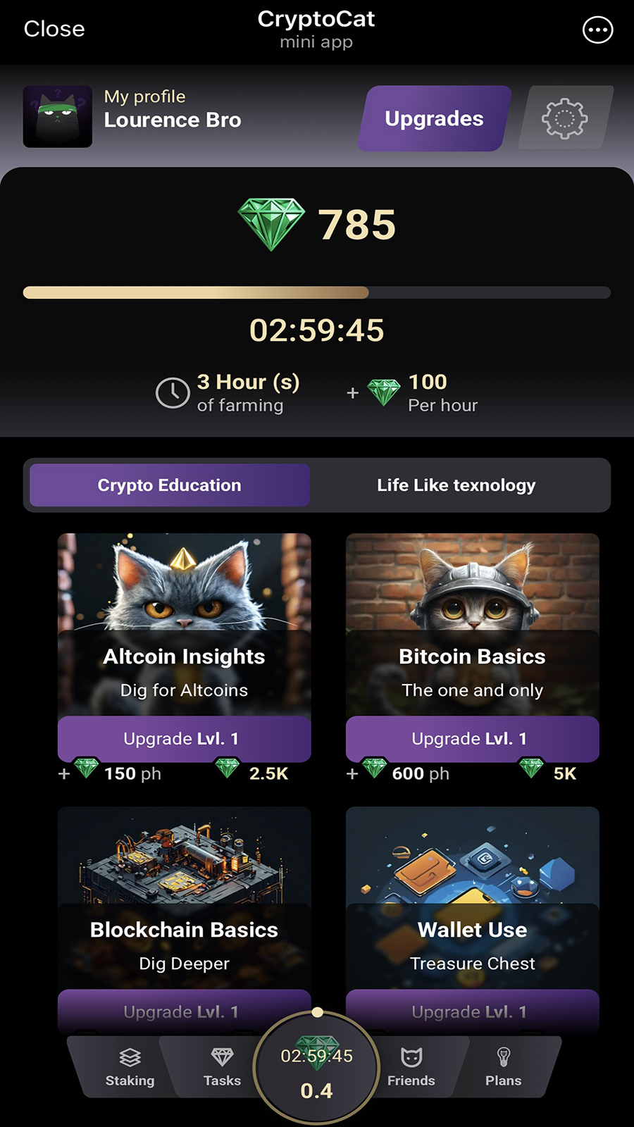 CryptoCat — Screenshot 2