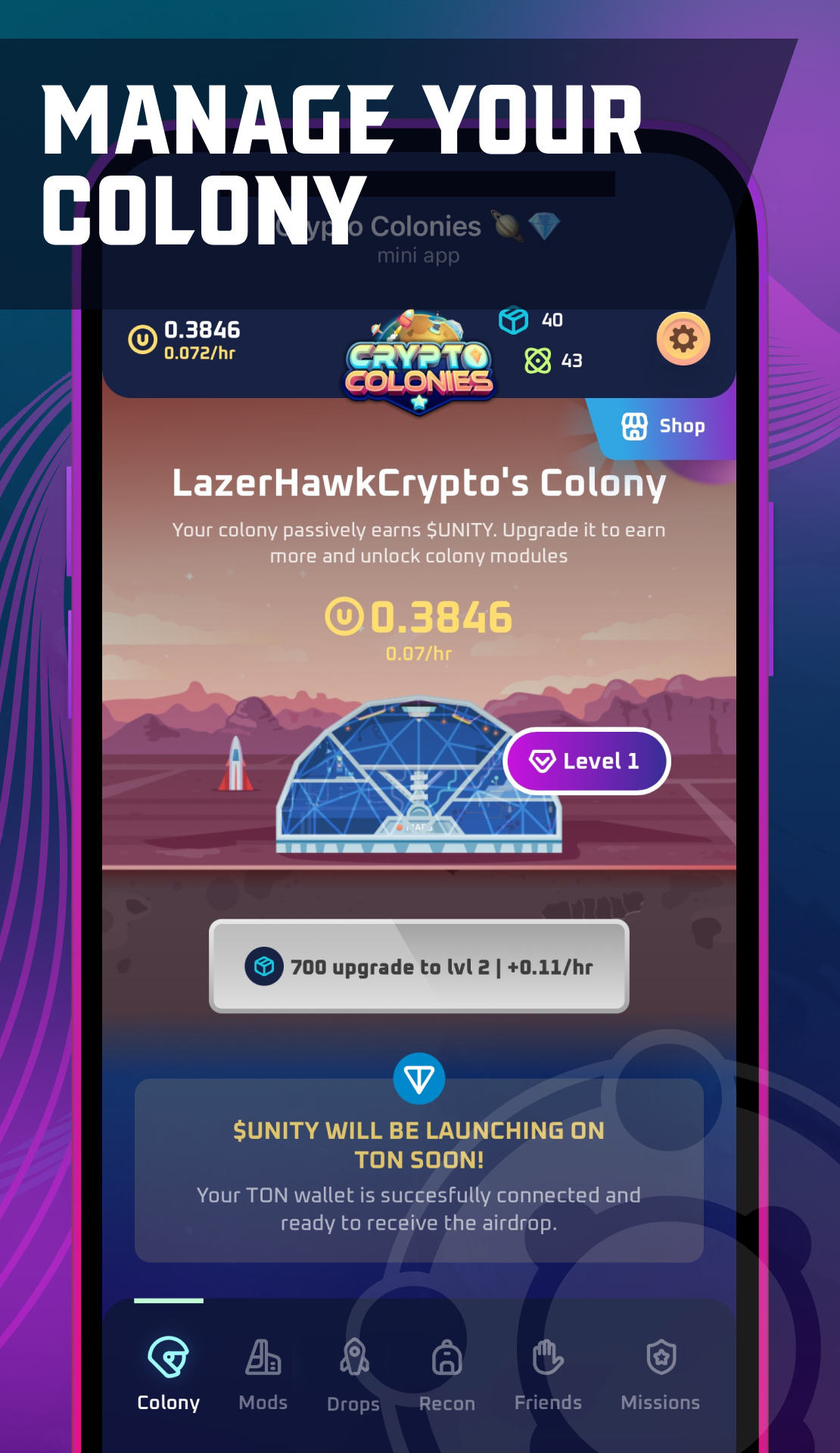 Crypto Colonies — Screenshot 3