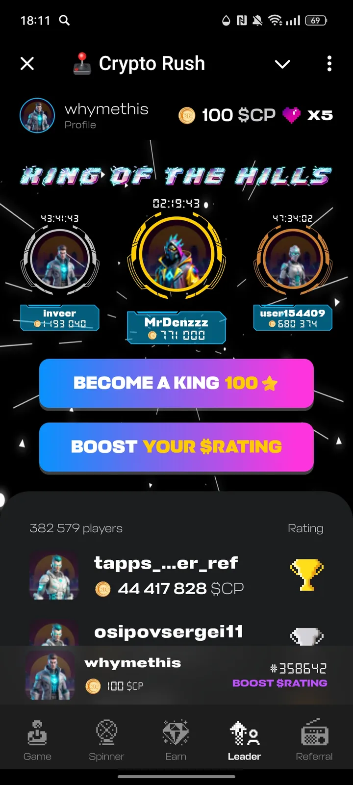 🕹️ Crypto Rush — Screenshot 4