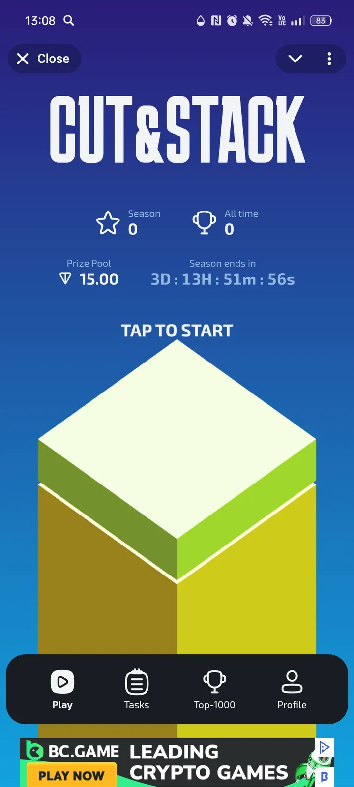 Cut Stuck Game — Screenshot 1