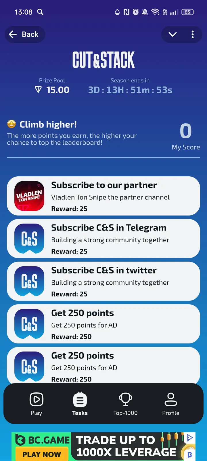 Cut Stuck Game — Screenshot 2