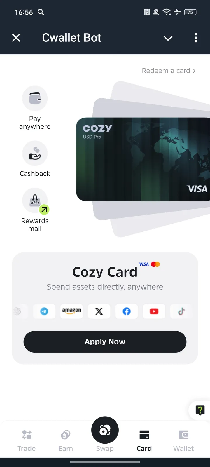 Cwallet Bot — Screenshot 4