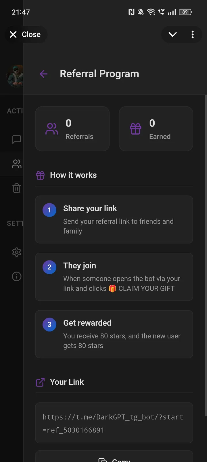DarkGPT — Screenshot 3