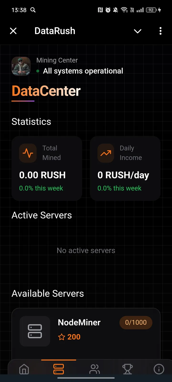 DataRush — Screenshot 2