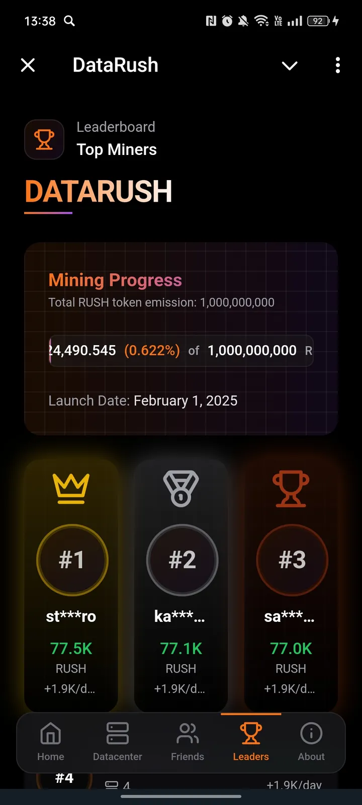 DataRush — Screenshot 4