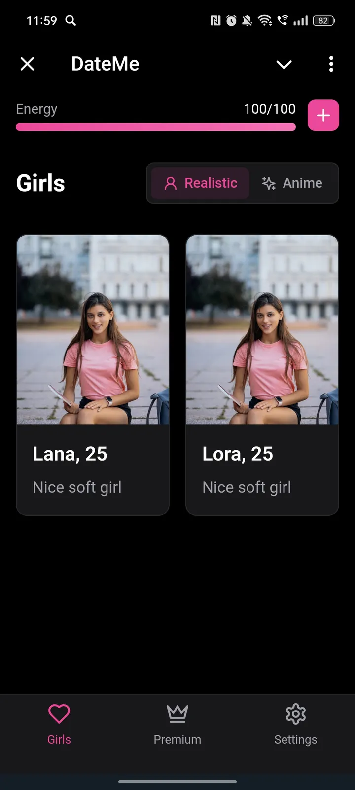 DateMe — Screenshot 1