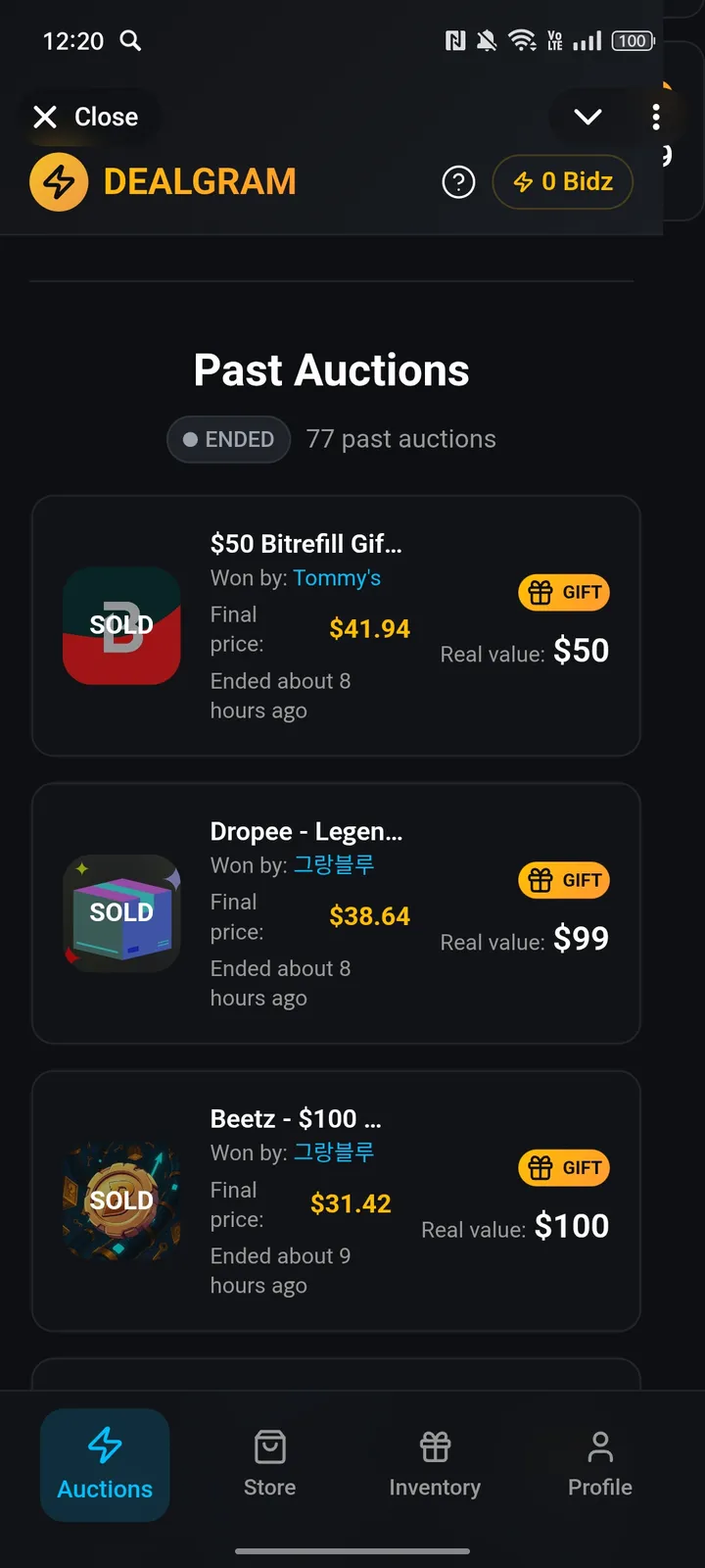 DealGram ⚡️💎 — Screenshot 4