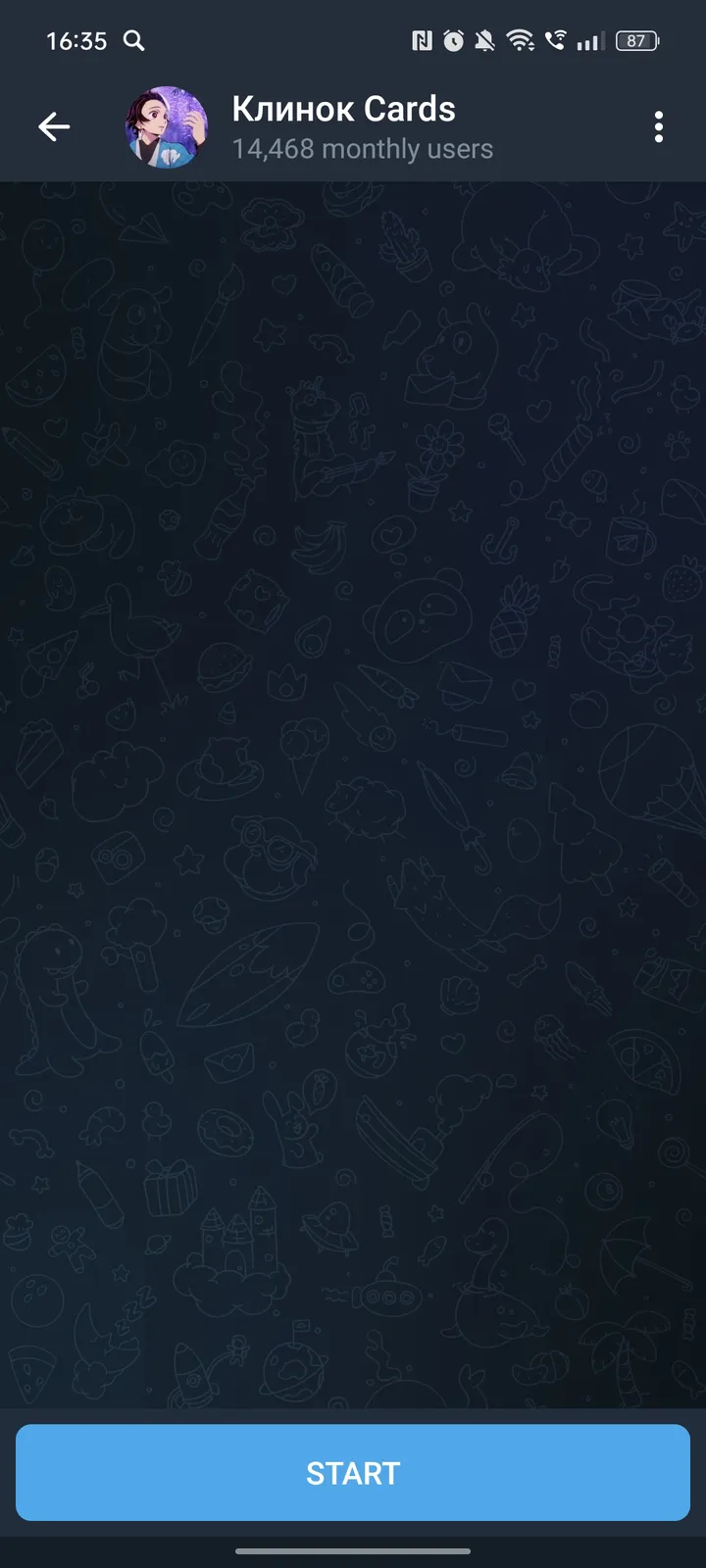 Клинок Cards — Screenshot 1