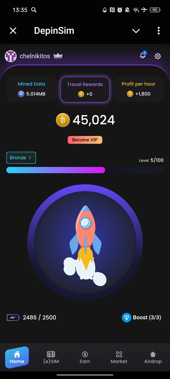 DepinSim — Screenshot 1