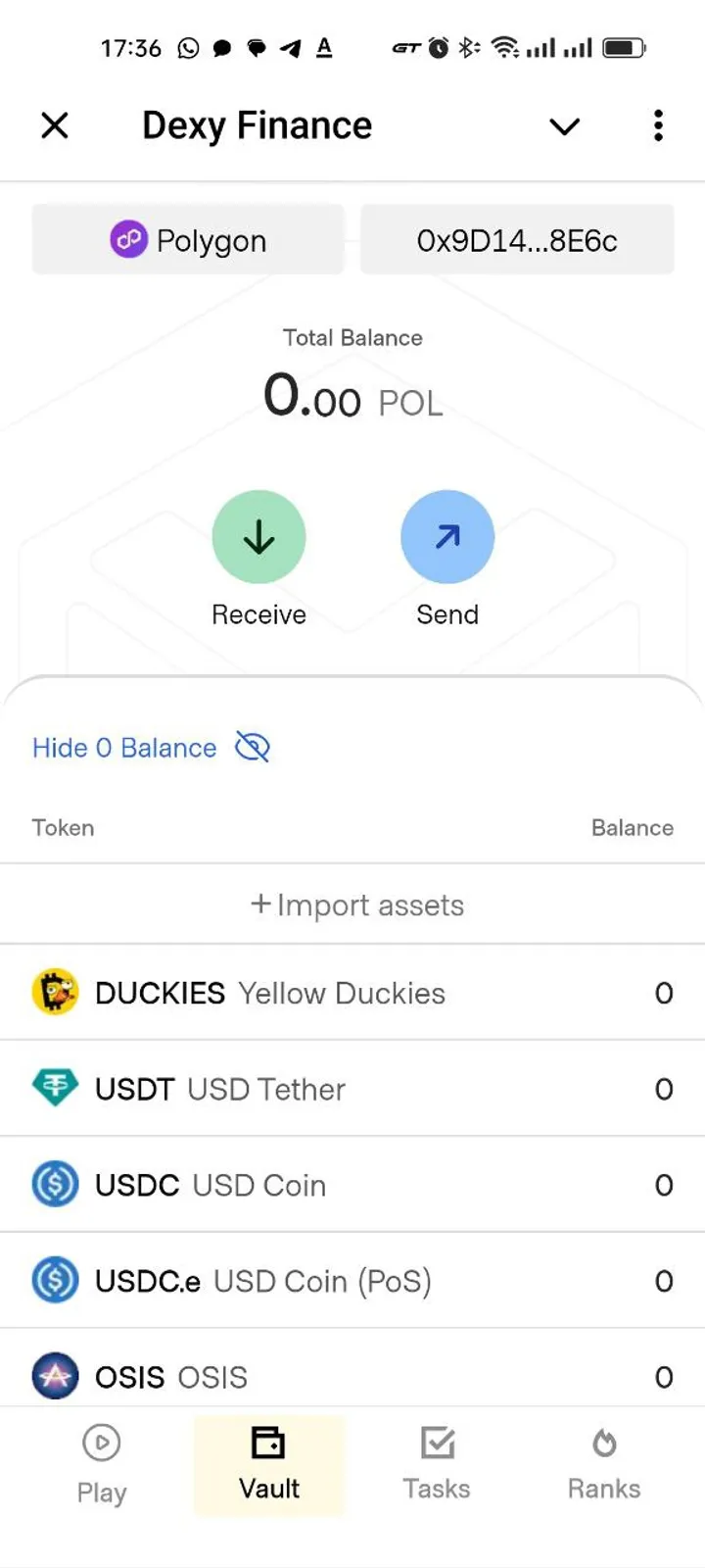 Dexy Finance — Screenshot 2