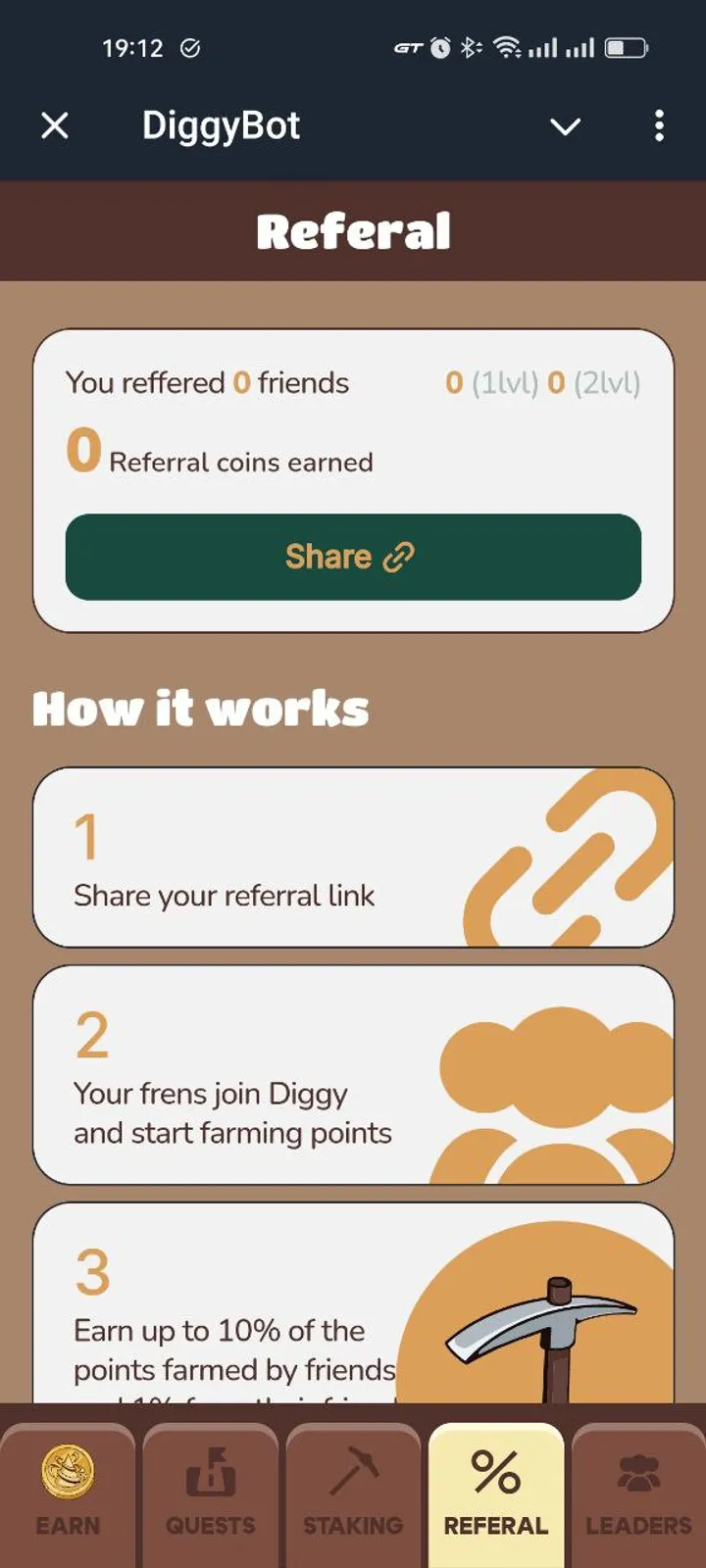 DiggyBot — Screenshot 3