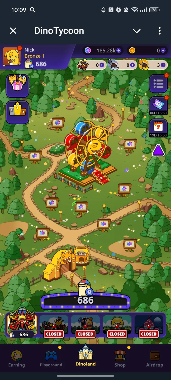 DinoTycoon — Screenshot 1