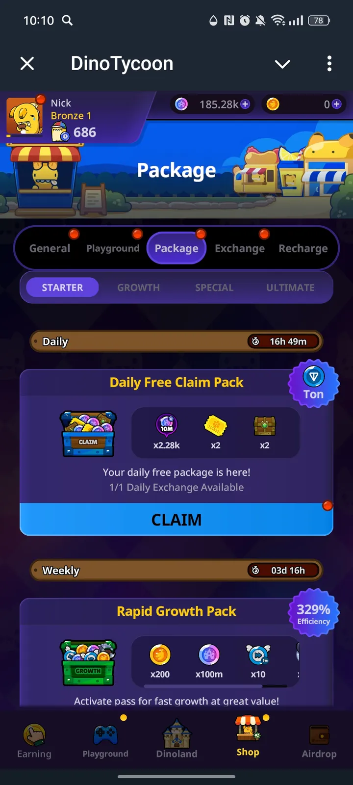 DinoTycoon — Screenshot 4