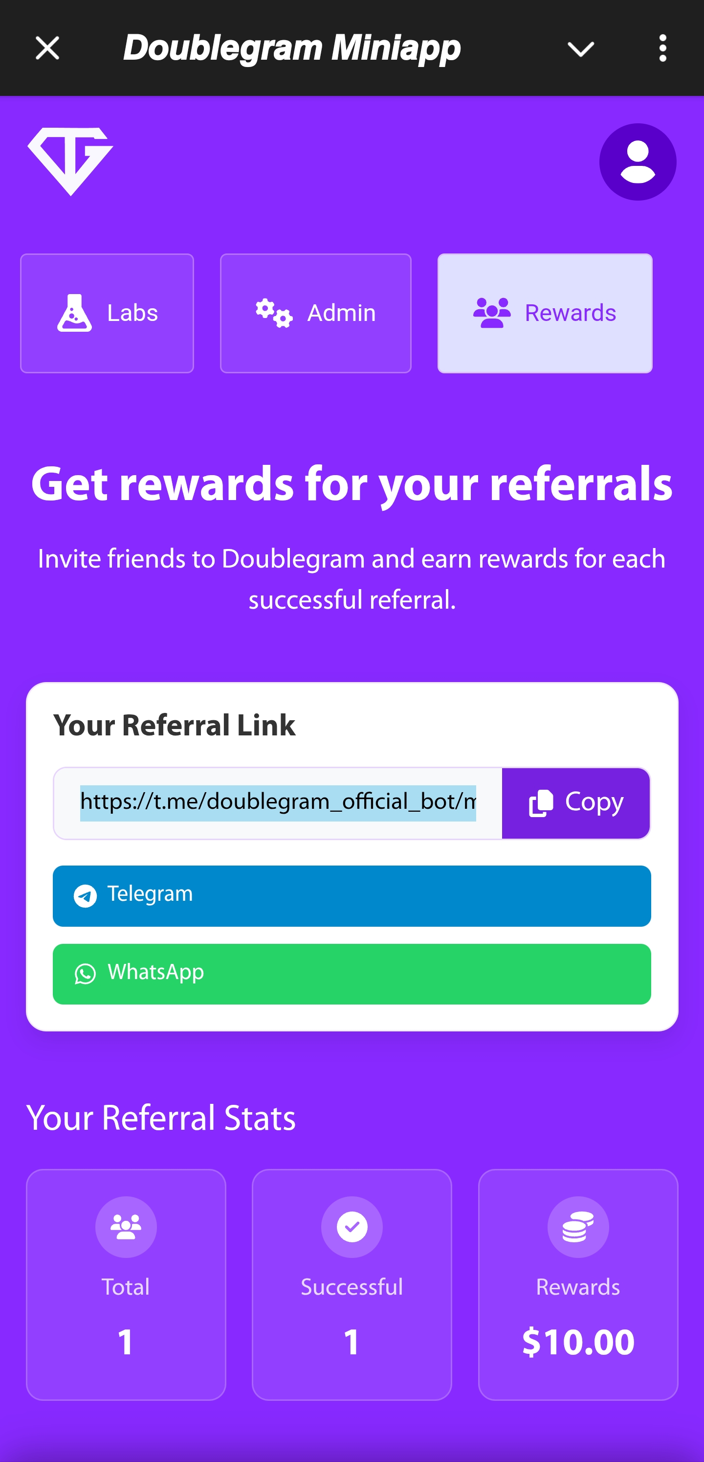 Doublegram — Screenshot 2