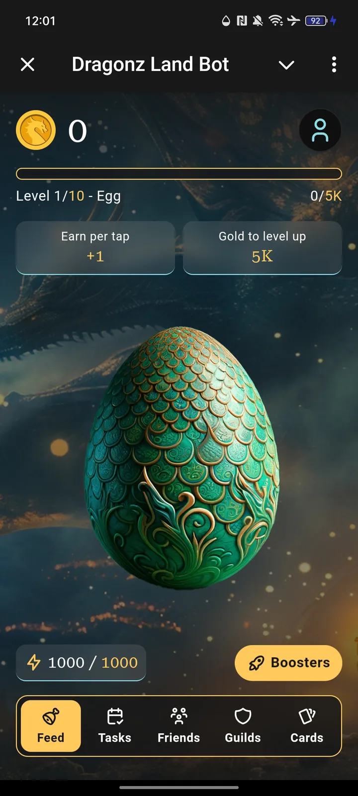 Dragonz Land Bot — Screenshot 1