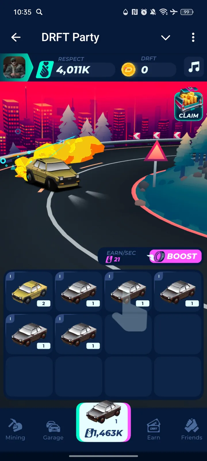 DRFT Party — Screenshot 2