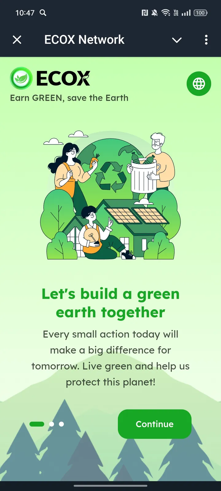 ECOX Network — Screenshot 1